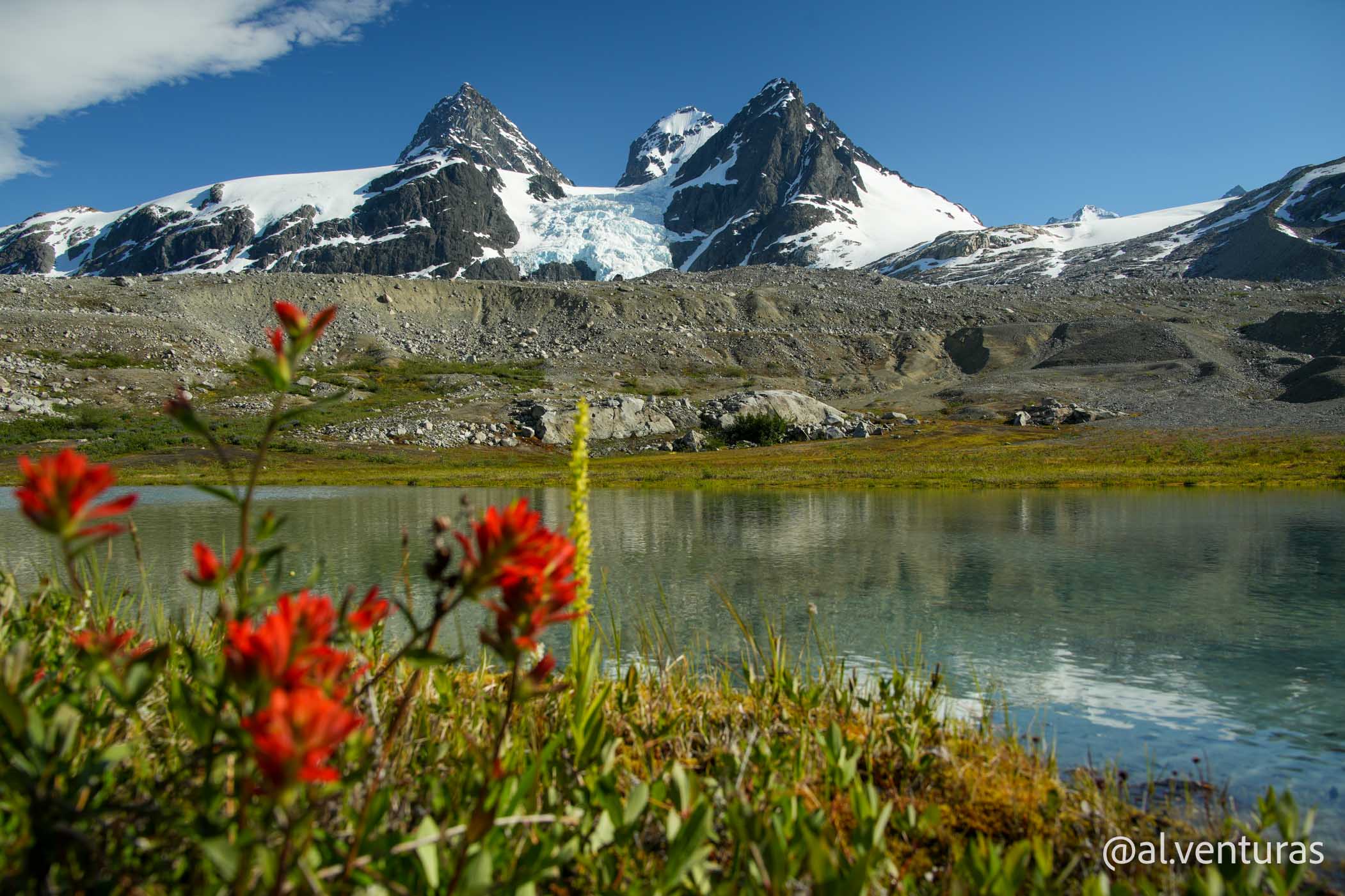 Vista panorámica de Ape Lake desde la altura