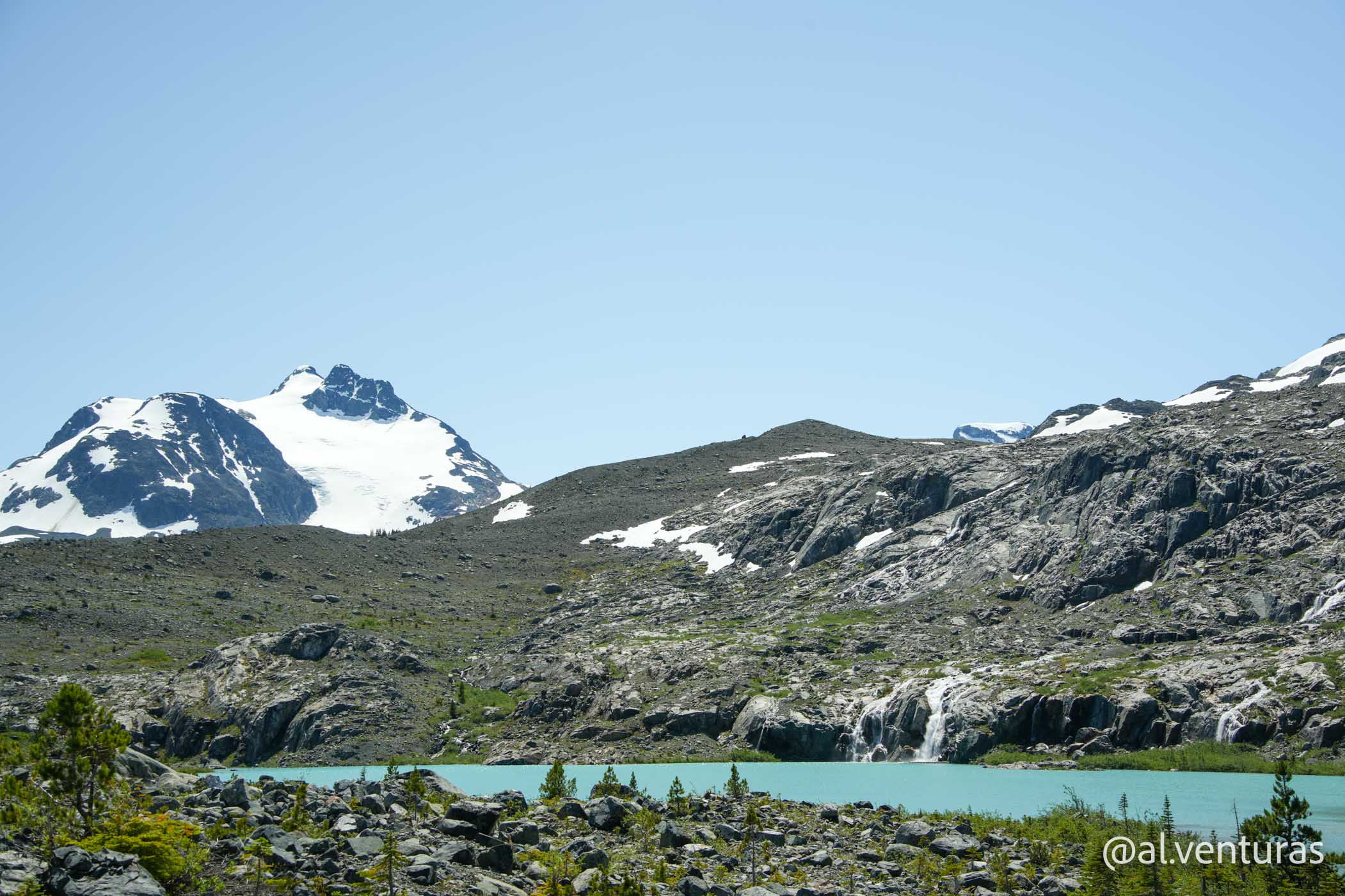Llegando al glaciar Jacobsen