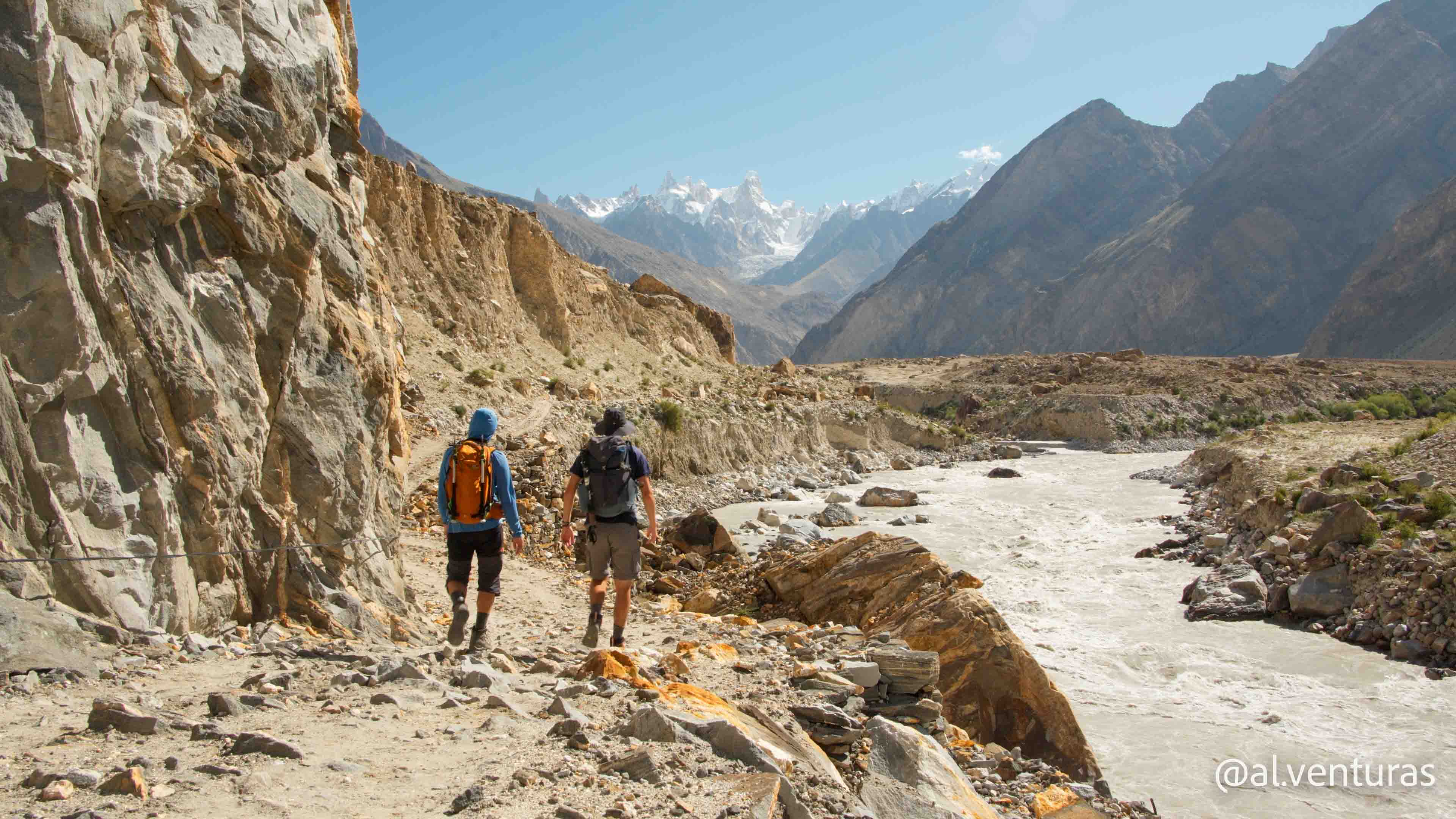 Primeros pasos en el trek