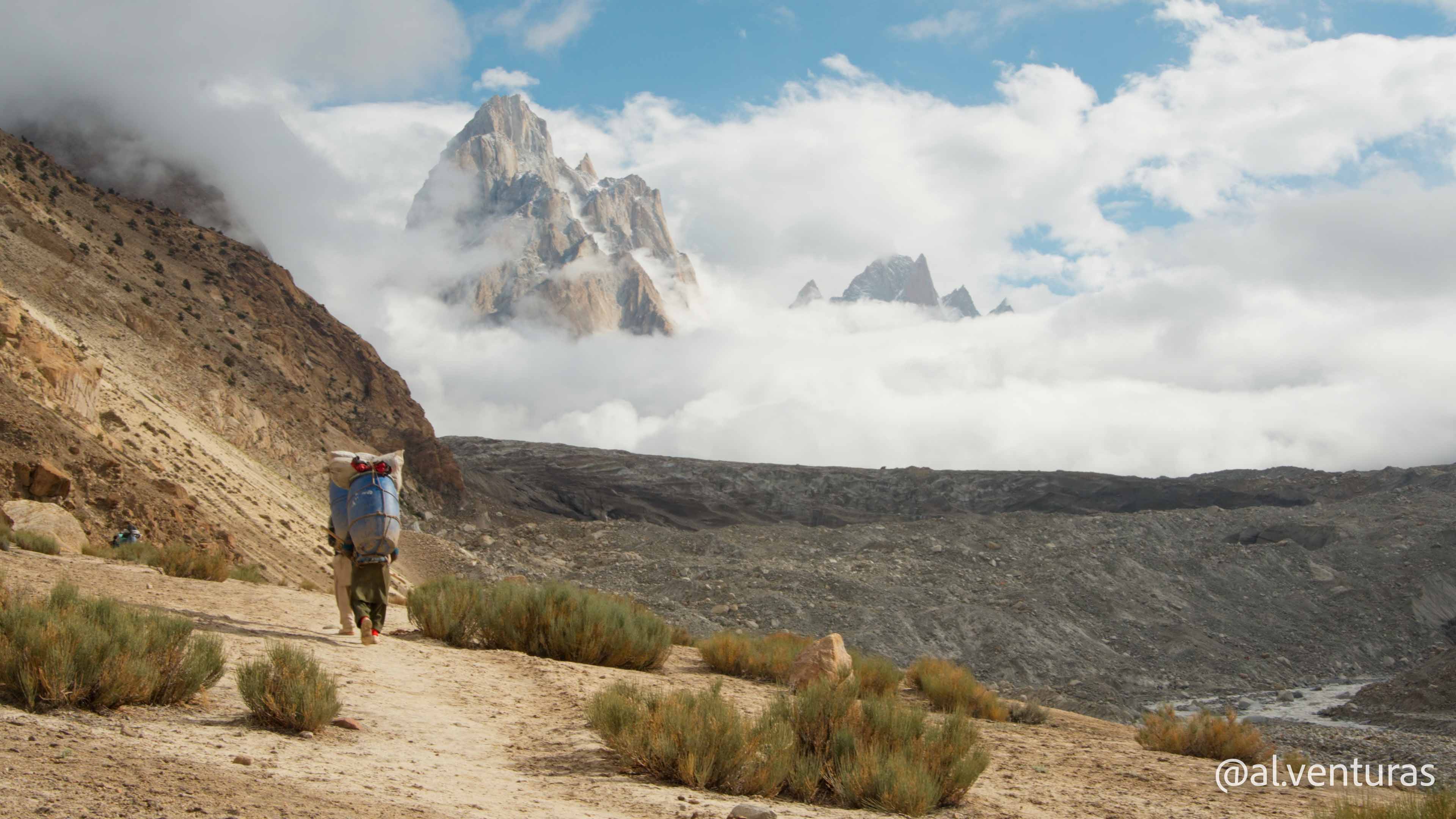 Imagen del glaciar Baltoro